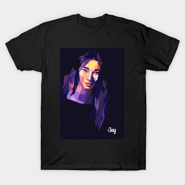 joy red velvet T-Shirt by Danwpap2